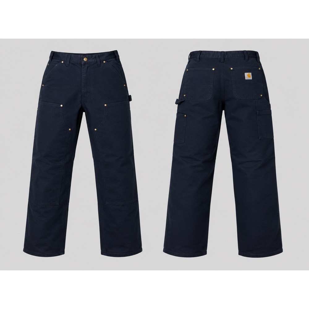 Vintage Carhartt LOGGER JEANS  MEN  48X 29 Double Knee Duck  103890